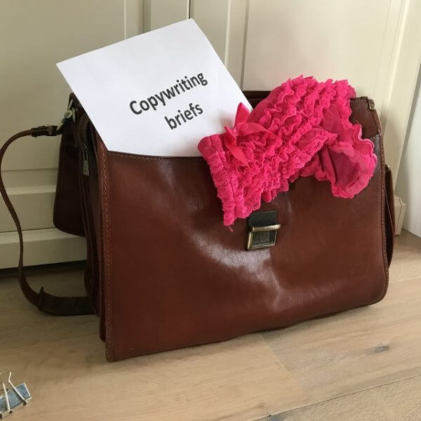 Let’s talk about briefs. Why underwear matters in copywriting. Miriam